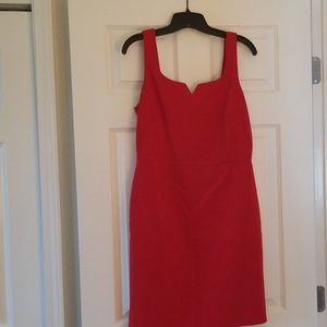 Red cocktail dress